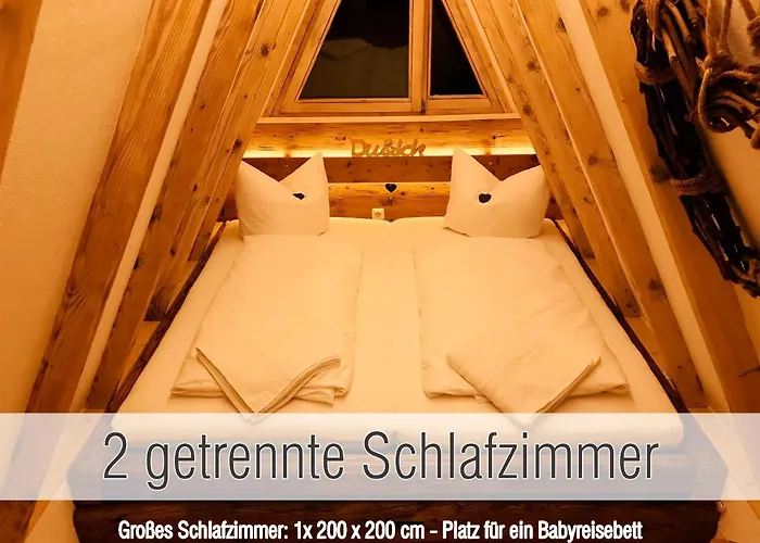 Hütte40: Ganze Hütte Nah Am Mit Privatem Whirlpool, Sauna. Umzäunt. * Waldkirchen