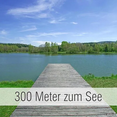 Huette40: Ganze Huette Nah Am Mit Privatem Whirlpool, Sauna. Umzaeunt. * Waldkirchen