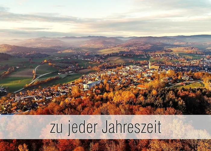 Huette40: Ganze Huette Nah Am Mit Privatem Whirlpool, Sauna. Umzaeunt. * Waldkirchen