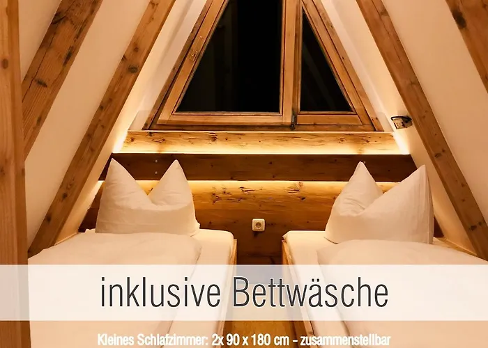 Huette40: Ganze Huette Nah Am Mit Privatem Whirlpool, Sauna. Umzaeunt. *