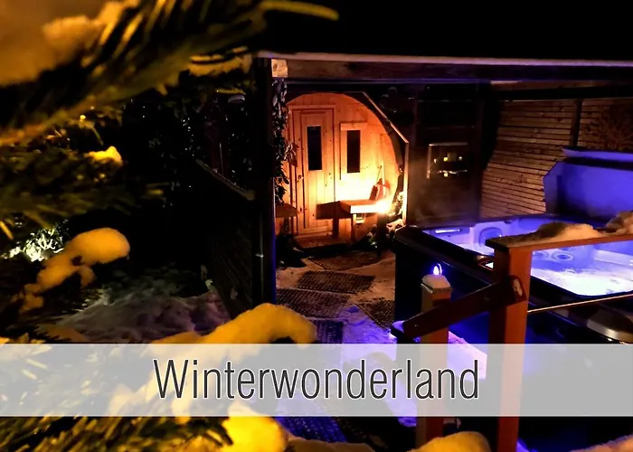 Huette40: Ganze Huette Nah Am Mit Privatem Whirlpool, Sauna. Umzaeunt. 펜션 발트키르헨